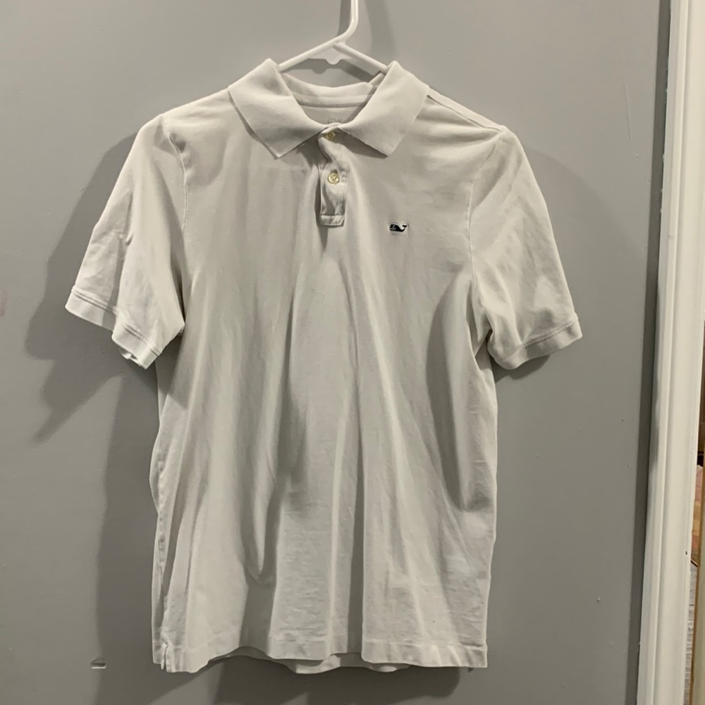 Vineyard Vines XL White Short Sleeve Polo